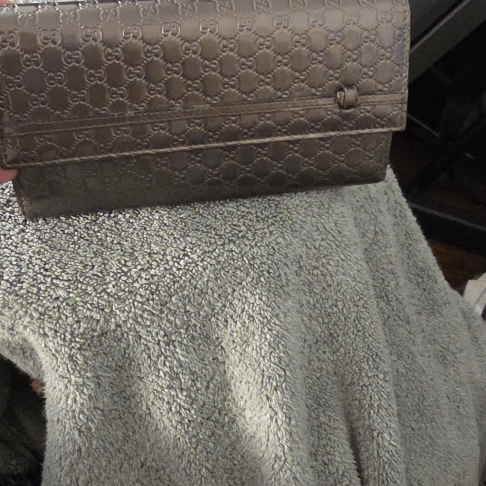 Gucci Metallic Brown Wallet